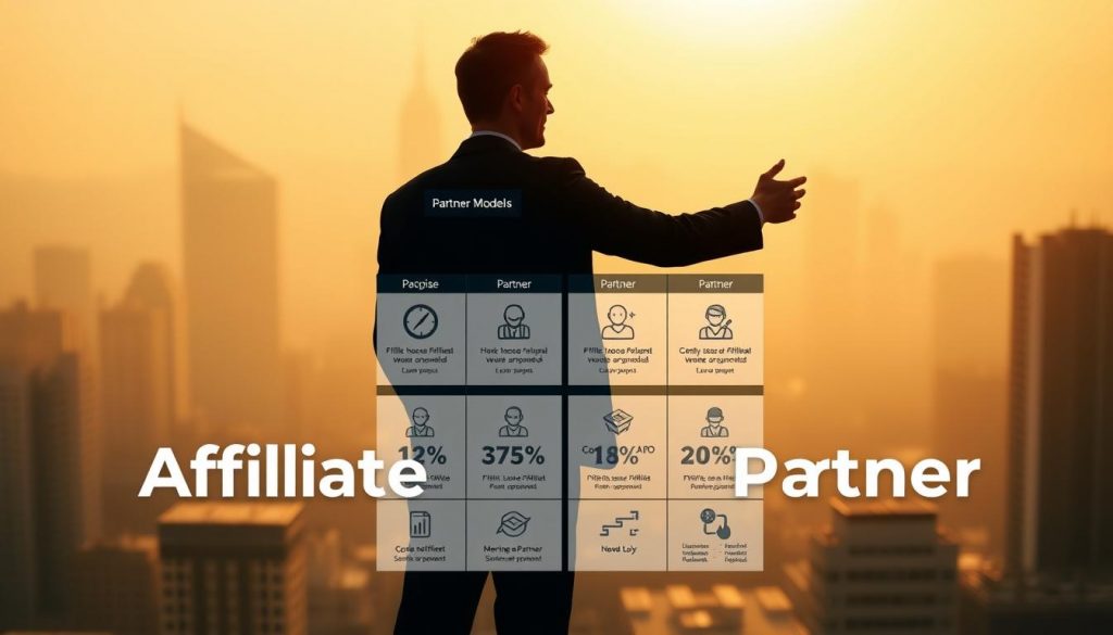 comparing affiliate marketing and partner models
